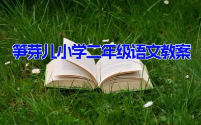 《笋芽儿》小学二年级语文教案8篇 二年级笋芽儿短文教案